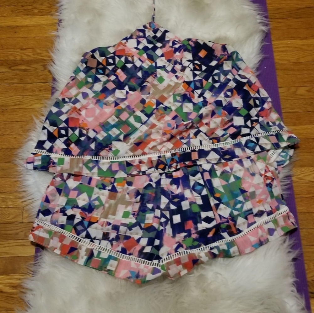 Do+Be Halter Romper Playsuit Jumper Size Medium - image 8